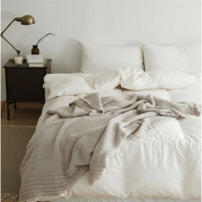 Soft Lightweight Throw Blanket  Sofa Bed Toddlers Adults Blankets 130*160cm Gift - Image 1 of 4