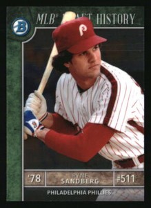 Ryne Sandberg 2017 Bowman Draft #MLBD-RS  Baseball Card