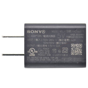Sony AC-UUD12 USB-AC Adaptor for Sony A7 A7R A7R II A7S II RX100 RX10 RX10 II