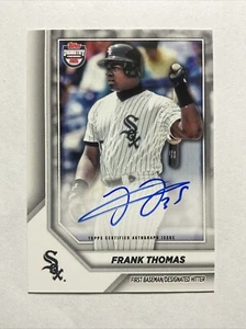 2025 Topps Industry Conference Frank Thomas On Card Auto #AEA-FT White Sox - Picture 1 of 10
