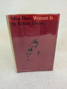 Robert Graves MAN DOES, WOMAN IS 1964 Doubleday & Co., NY First US Edition HC/DJ - Picture 1 of 6