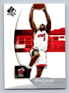 2005 SP Authentic 44 Dwyane Wade Miami Heat