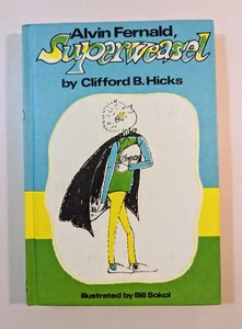 Alvin Fernald, Superweasel - Vintage 1974 Weekly Reader Book by Clifford B. Hick - Picture 1 of 6