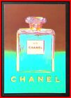 Cartolina Chanel N° 5 celebrated by Andy Warhol Postcard formato grande non viag