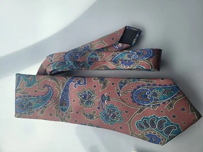 Kuppenheimer Italian silk tie paisley made in usa - Image 1 of 3