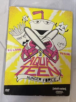 Aqua Teen Hunger Force  Volume Three DVD Adult Swim Good Condition - Image 1 of 4