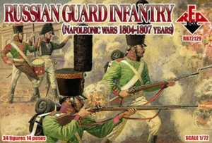 Red Box 72129 Napoleonic Wars Russian Guard Infantry 1804-1807 Maßstab 1:72 - Bild 1 von 12