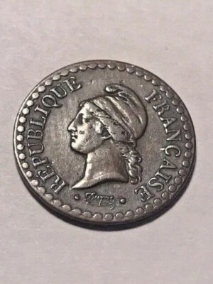 1 centavo Francia 1850-A en estado bastante bueno #16124 Foto 1 de 2