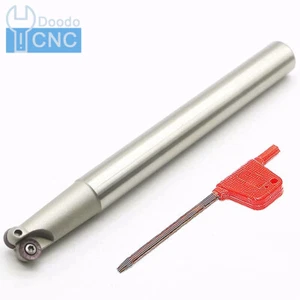 EMR C15-4R16-150 2Flute CNC Round Nose End Mill Tool Holder + 2Pcs RPMT08T2MOE - Picture 1 of 7