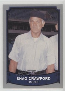 1989 Pacific Baseball Legends 2nd Series Shag Crawford #199
