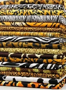 Animal Fur Prints 100% Cotton Fabric BTY Pick Print - Bild 1 von 14