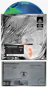 Angels & Airwaves Lifeforms LP Ltd Green/Blue/Black Smush Vinyl + Lifeforms Game - Picture 1 of 4