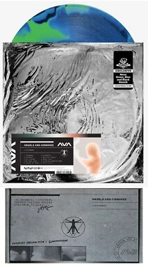 Angels & Airwaves Lifeforms LP Ltd Green/Blue/Black Smush Vinyl + Lifeforms Game - Image 1 of 4