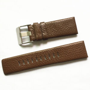 High Quality Genuine Leather Watch Band Straps Mens Fit Diesel 22/24/26/28/30mm