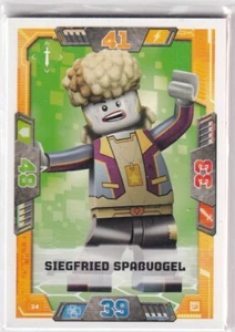 Lego Nexo Knights Series 2 TCG Card No. 34 Siegfried Jester - Picture 1 of 1