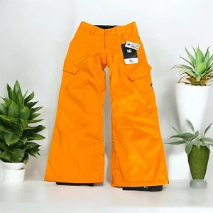 DC Banshee Orange Popsicle Snowboarding Ski Waterproof Pant Boys Sz S (10) NWT - Picture 1 of 15