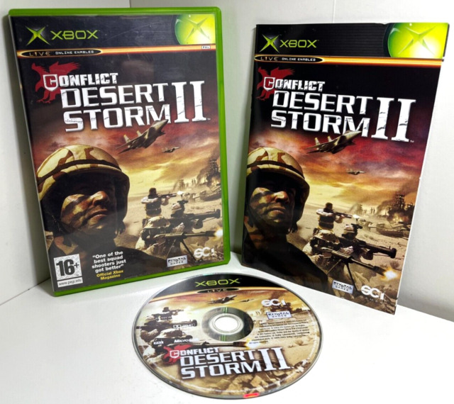 Preços baixos em Conflict: DESERT STORM atirador 2002 Video Games