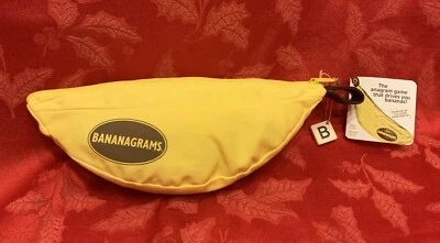 BANANAGRAMS Crosswords Family Fun Word Race Game Addictive Anagrams NWT - Image 1 of 3