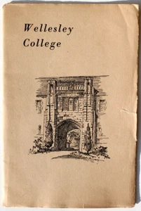 28277 50 Years Wellesley College Old Booklet with Many Photos 1925 USA - Picture 1 of 5