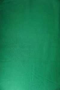 Tela de algodón liso verde trébol Kelly día de San Patricio - Imagen 1 de 1