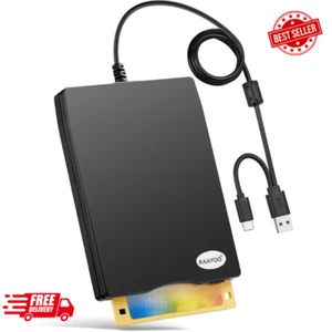 Floppy Disk Reader USB Type A/C Floppy Disk Drive/Player/Converter External 3.5 - Afbeelding 1 van 10