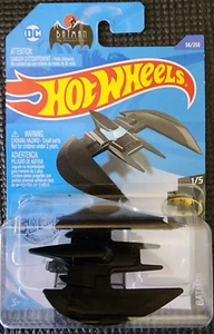 Batimóvil Hotwheels diecast 1:64 serie Batman 2020 - 1/5 batiplano GHB43 negro - Imagen 1 de 2