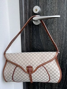 CELINE Macadam Canvas Schultertasche braun - Bild 1 von 13