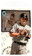 1995 SkyBox E-Motion #10 Cal Ripken Jr.    Baltimore Orioles Baseball C ID:63013