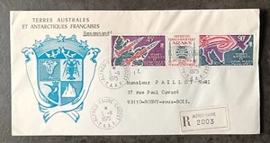 TIMBRE STAMP .. TAAF - FSAT ENVELOPPE POLAIRE - POLAR COVER ILE CROZET 1975 ~V28 - Picture 1 of 1