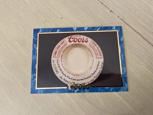 1995 Coors Beer Advertising “Coors Ashtray” Single Trading Card #25 - Picture 1 of 4