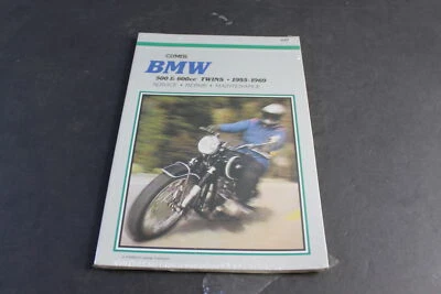 Nuevo libro de servicio CLYMER BMW 500 y 600cc gemelos 1955-1969, R50 R60 R69 # M308 Foto 1 de 4