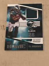 Jay Ajayi Home And Away Jersey Swatch 2019 Panini Score #H-4