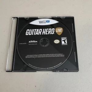 Guitar Hero Live Nintendo Wii U Juego 2015 Disco Solo Probado Funciona - Imagen 1 de 6