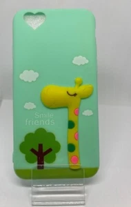 CUSTODIA IN MORBIDO SILICONE PER IPHONE 6 / 6S Giraffa - Foto 1 di 3
