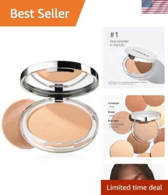 Stay-Matte Sheer Pressed Powder for Oily Skin - Flawless Matte Finish - Image 1 of 4
