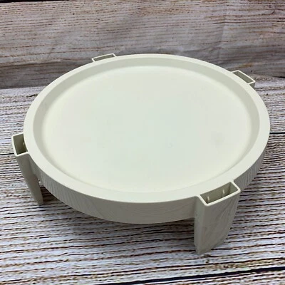 Tupperware Divide-a-Rack Single Piece 1866-2 Beige Stacking Replacement 10 Inch - Image 1 of 4