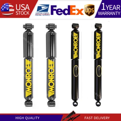 Amortiguadores delanteros traseros Monroe puntales para Dodge W150 1993 1992 1991 1990 1989 1988 Foto 1 de 4