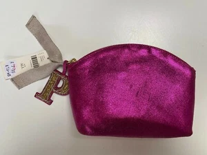 Seen Worn Kept at Anthropologie Initial "P" Cosmetic/Make-up Bag/Purse. RRP £28 - Picture 1 of 6