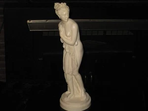 VINTAGE KLASSISCHE FIGUR VON BILDHAUER A. SANTINI -- HERGESTELLT IN ITALIEN -- KOSTENLOSER VERSAND! - Bild 1 von 12