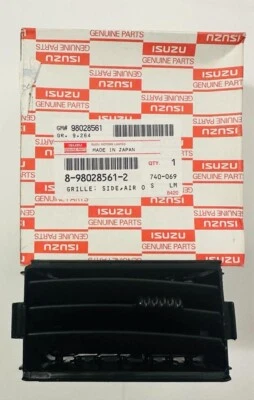 ISUZU 8980285612 空气通风口格栅 适合 FTR、NPR、NPR-HD、NPR-XD、NQR、NRR — 第 1/3 张图片