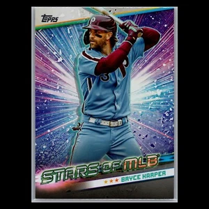 2024 Topps Series 1 - #SMLB-14 Bryce Harper - Philadelphia Phillies - Picture 1 of 2