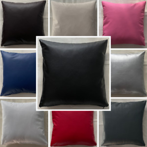 High Quality Handmade PVC Faux Leather Vinyl Cushion Cover FR BS7177 Many Sizes
