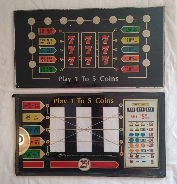 Slot Machine Glass