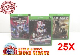 25X MICROSOFT XBOX SERIES X|S CIB GAME - CLEAR PLASTIC PROTECTIVE BOX SLEEVE