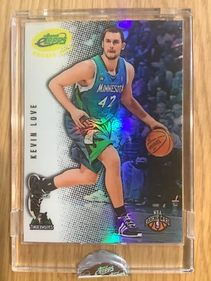 2008-09 ETOPPS Kevin Love Rookie Card Minnesota Timberwolves 495 / 749 - Image 1 of 2