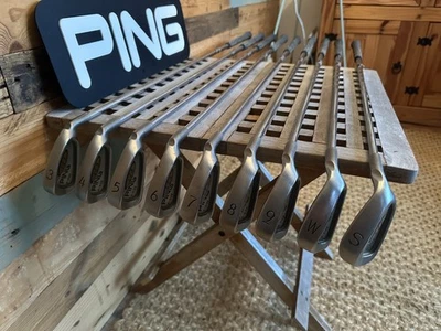 Ping i3 O-Size Golf Clubs Irons 3-SW JZ CushinReg Shafts Ping Grips Green Dot🟢  - Image 1 of 4