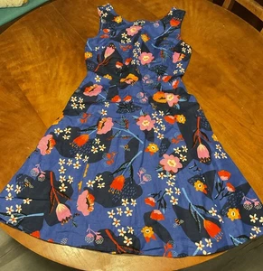 Princess Highway Größe 6 Kleid Blumen & Bienen, Leinenmischung, Freizeit - Bild 1 von 12