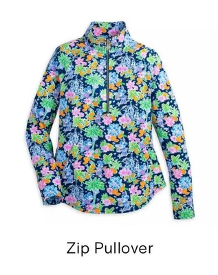 Nuevo con etiquetas Disney X Lilly Pulitzer. Jersey de Mickey y Minnie Mouse patrón. ... Foto 1 de 4