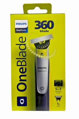 Philips OneBlade 360 | QP2734/23 | Cordless Shaver Trimmer Razor Comb Face&Body - Image 1 of 3