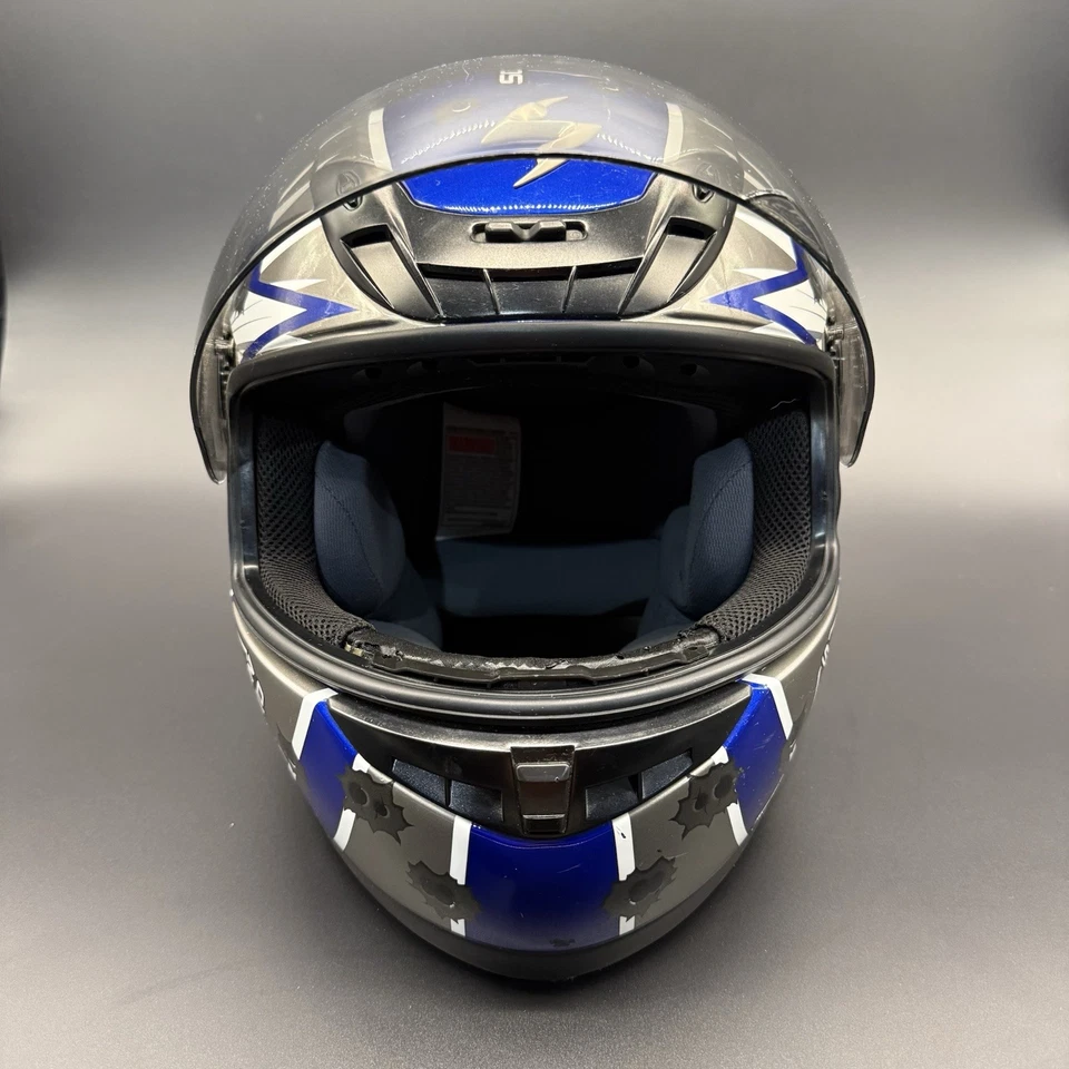 Casco completo de motocicleta Scorpion EXO 400 Foto 1 de 4